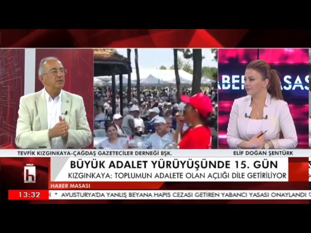 Tevfik Kızgınkaya Halk TV’de Elif Doğan Şentürk’ün konuğu oldu HALK TV – 28 Temmuz 2017