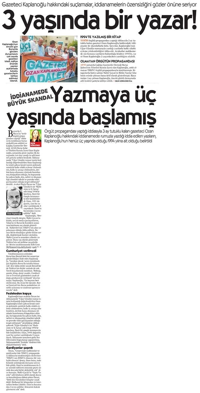 3 yaşında bir yazar