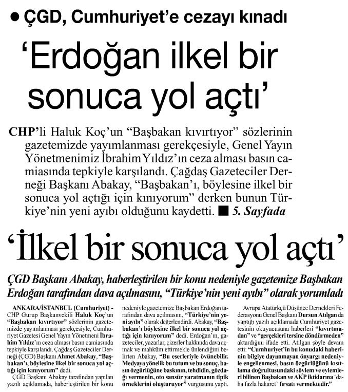 ‘İlkel bir sonuca yol açtı’