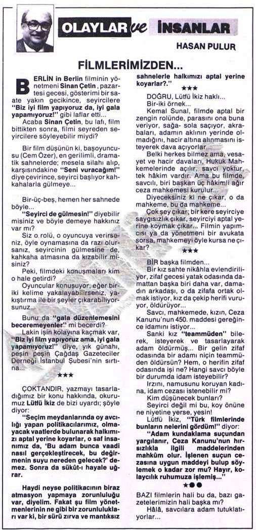 FİLMLERİMİZDEN…