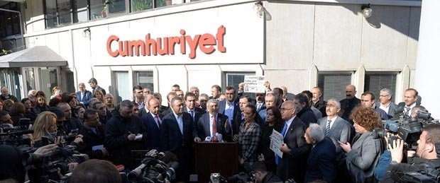 Cumhuriyet Gazetesi’ne operasyon